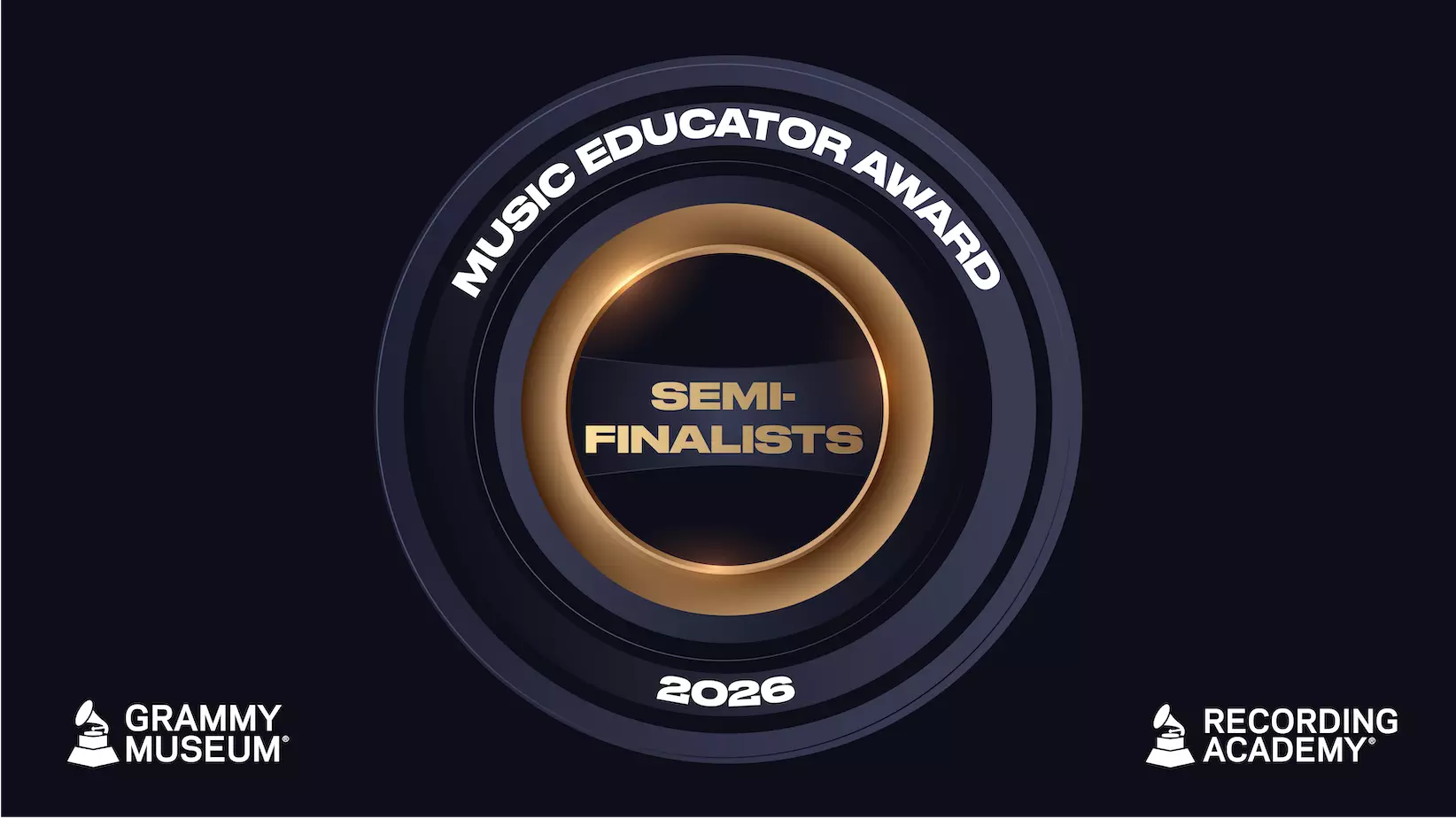 How To Submit Your Music For The 2026 GRAMMYs Deadlines Webinars Music Educator Award 2026 Grammys Grammy Museum Recording Academy Semi Finalists GRAMMY.com Hero.webp